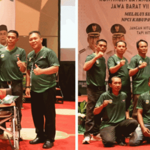 Bupati Cecep Apresiasi Prestasi Atlet Disabilias